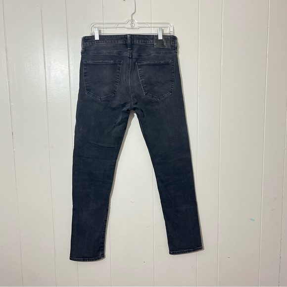American Eagle Mens Jeans  Flex Slim Black Size 30x30 - Picture 5 of 10